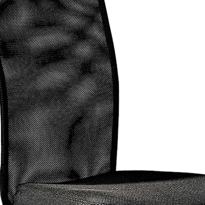 Black Swivel Rolling Office Chair HomeRoots