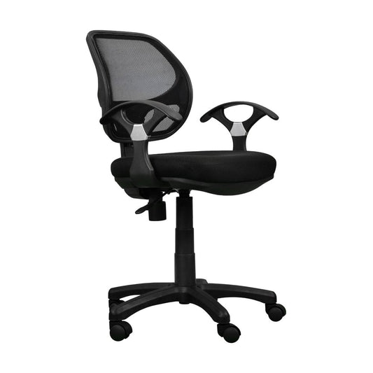 Black Swivel Rolling Office Chair