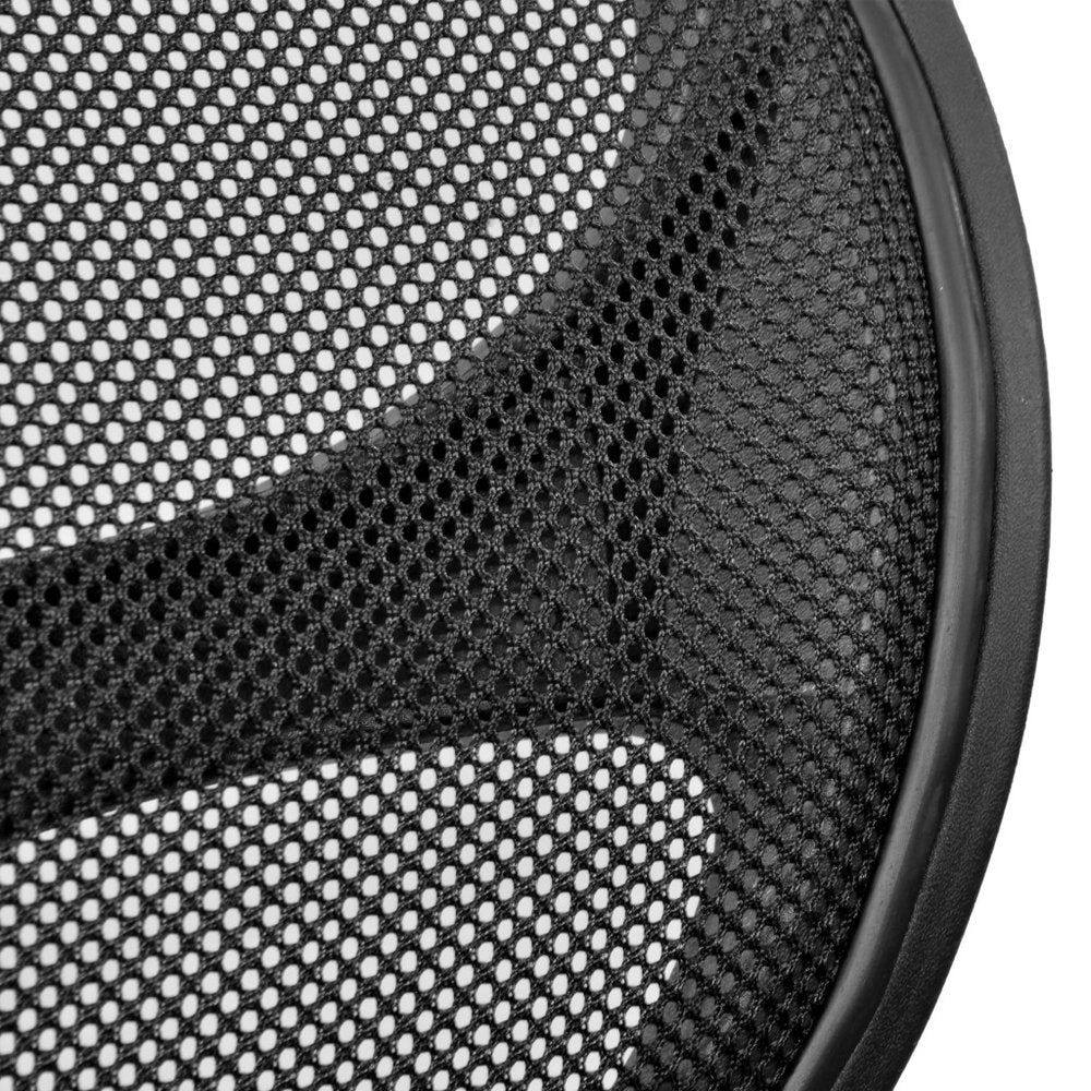 Black Swivel Rolling Office Chair — view 5