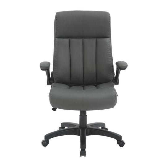 Black Adjustable Height Swivel Rolling Executive Office Chair
