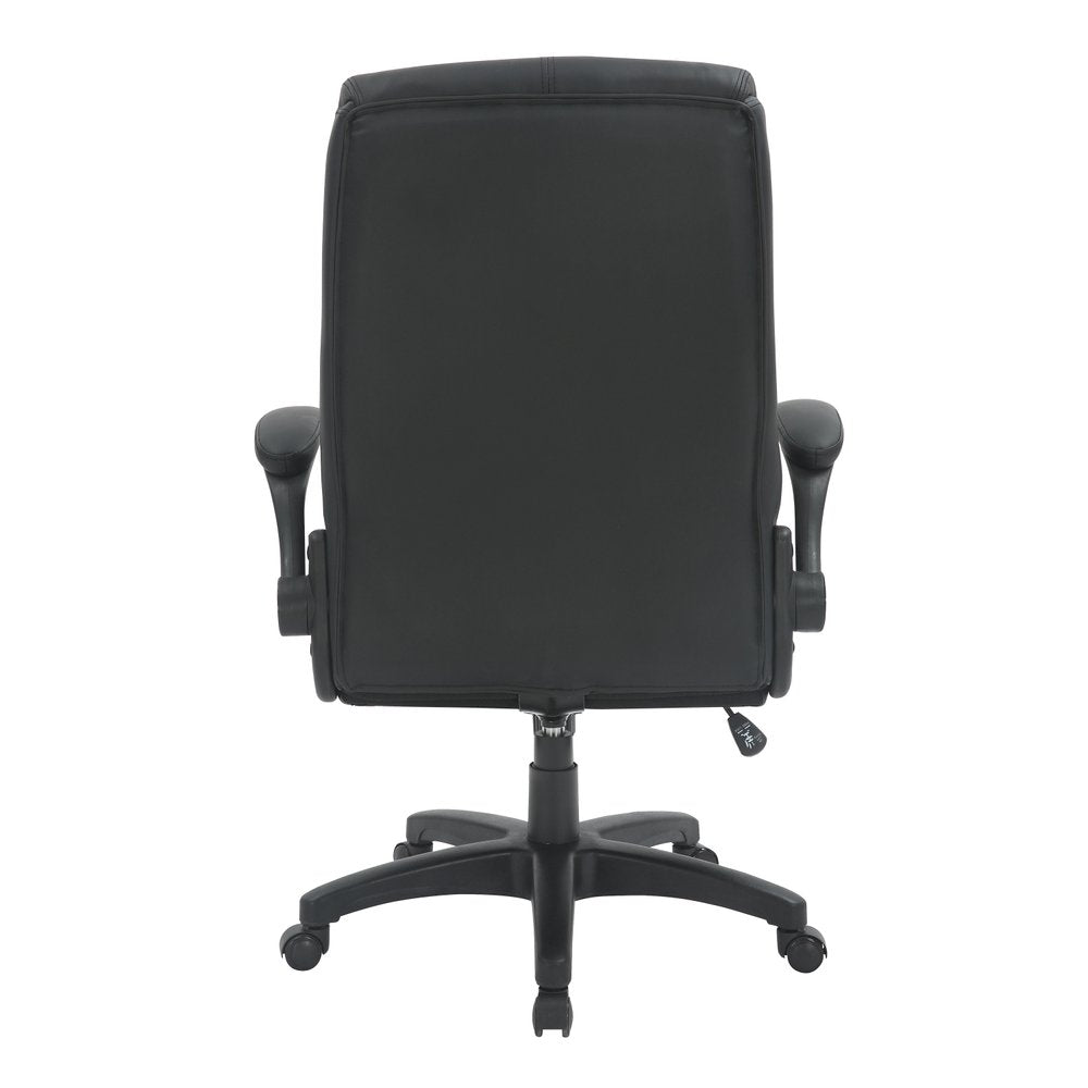Gray Adjustable Height Swivel Rolling Executive Office Chair — view 13