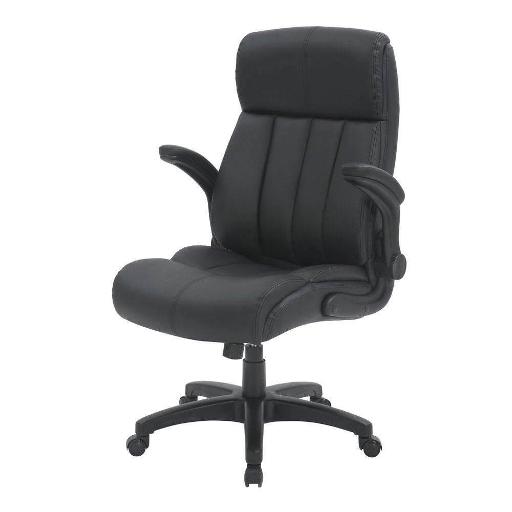 Gray Adjustable Height Swivel Rolling Executive Office Chair — view 14
