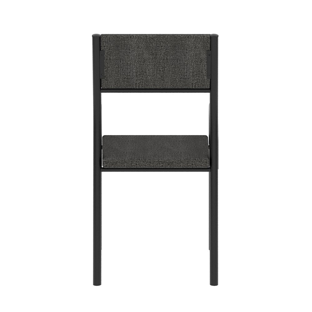 Charcoal And Black Office Chair HomeRoots