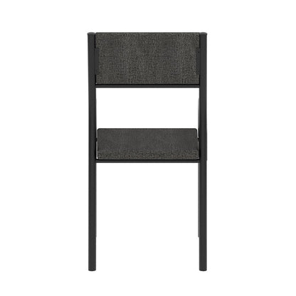 Charcoal And Black Office Chair HomeRoots