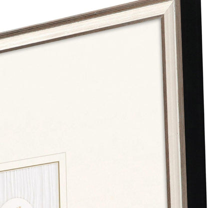 Bumblebee Intaglio Silver Framed Wall Art HomeRoots
