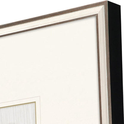 Dragonfly Intaglio Silver Framed Wall Art