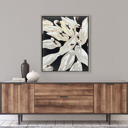 Bevy Silver Floater Frame Wall Art