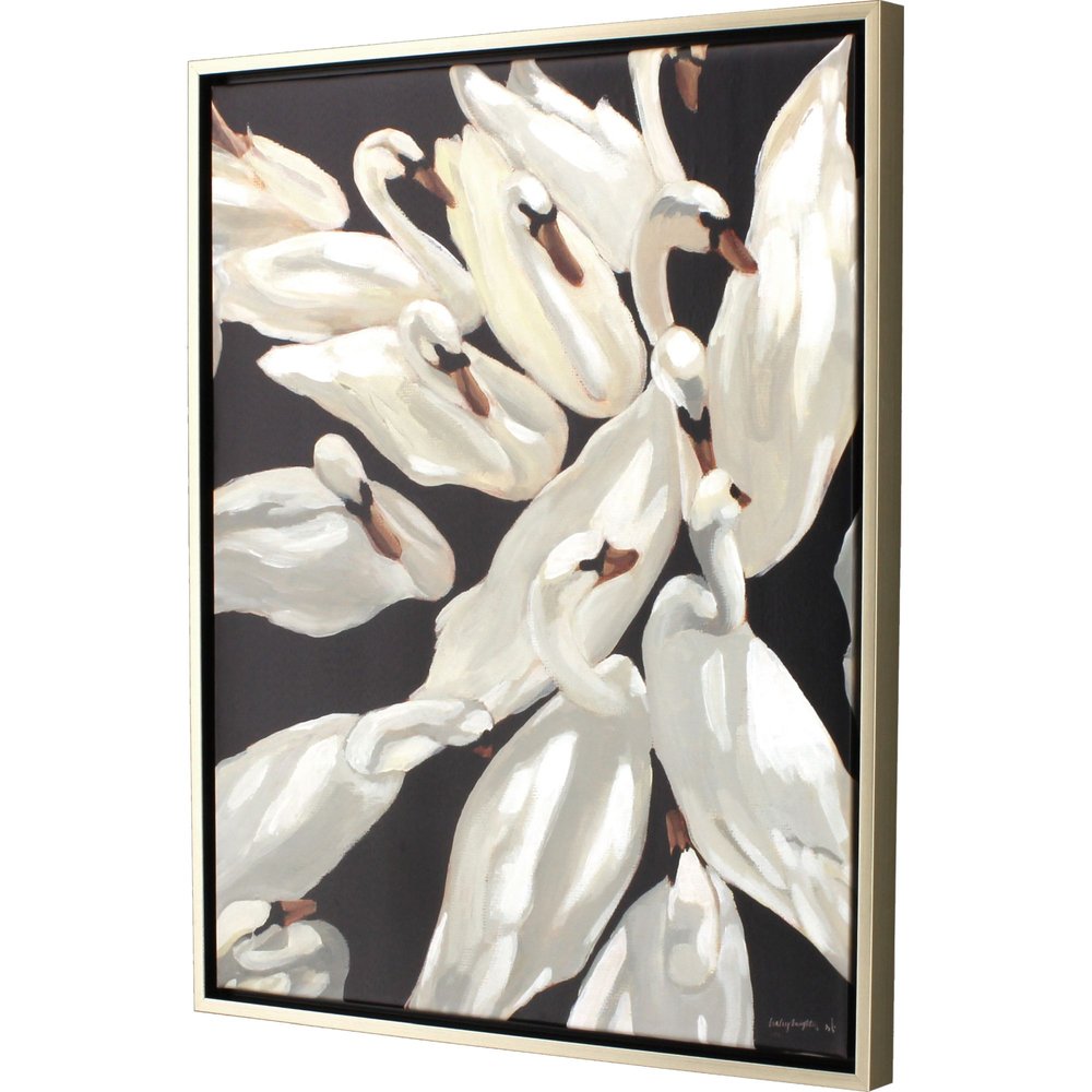 Bevy Silver Floater Frame Wall Art — view 3