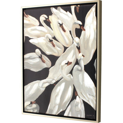 Bevy Silver Floater Frame Wall Art