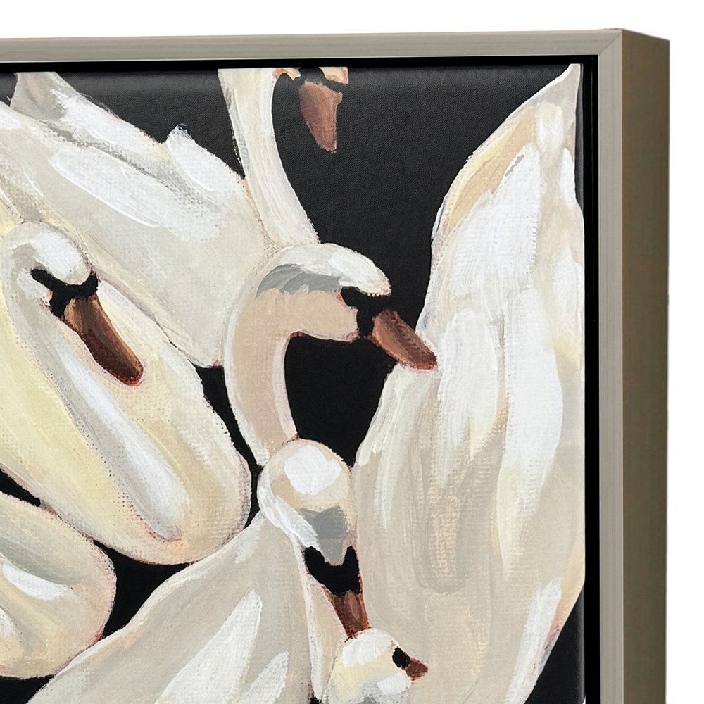 Bevy Silver Floater Frame Wall Art