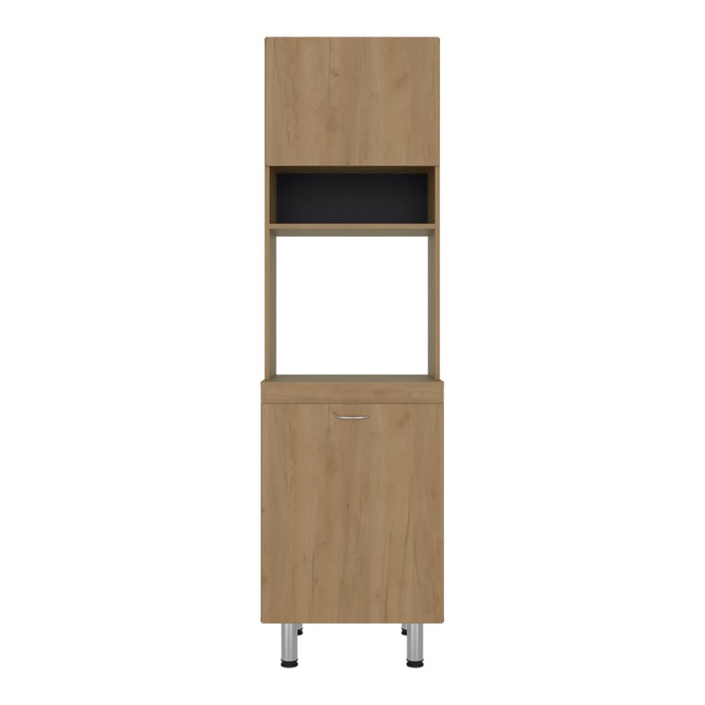22" Beige Wood Accent Chest — view 1
