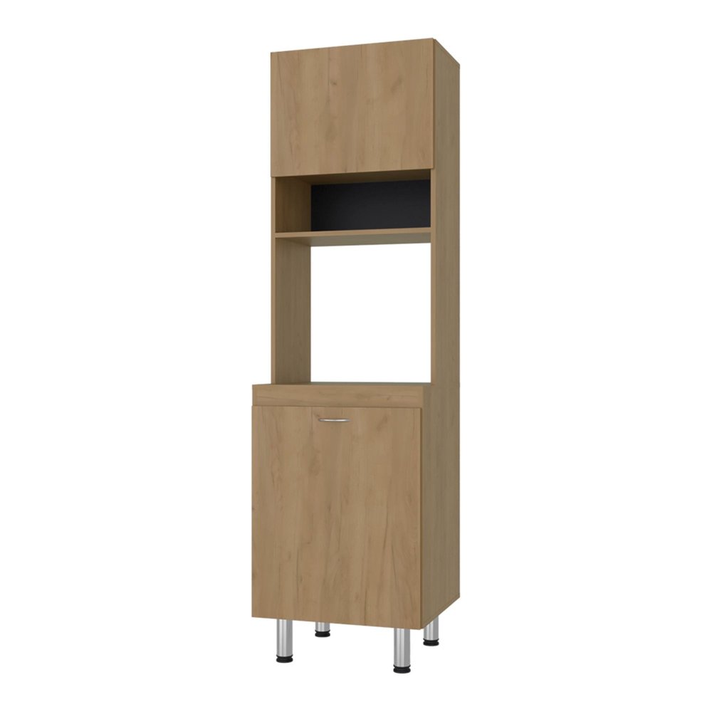 22" Beige Wood Accent Chest — view 2