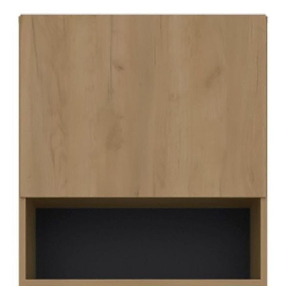 22" Beige Wood Accent Chest — view 4