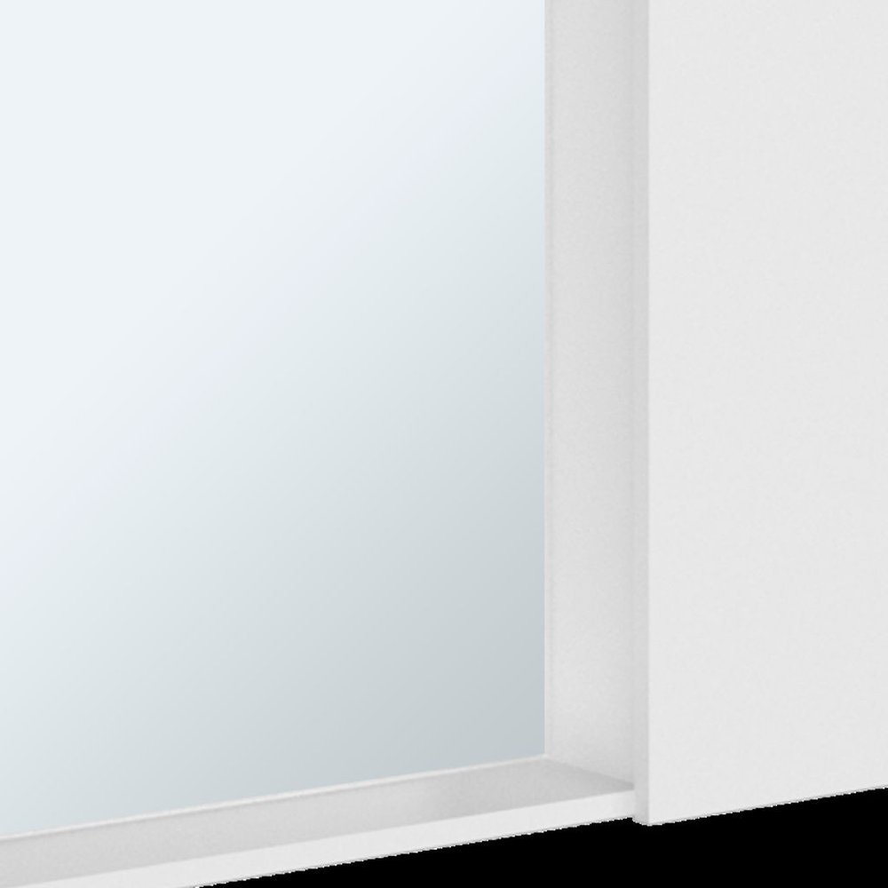 6" White Wood Accent Chest — view 3