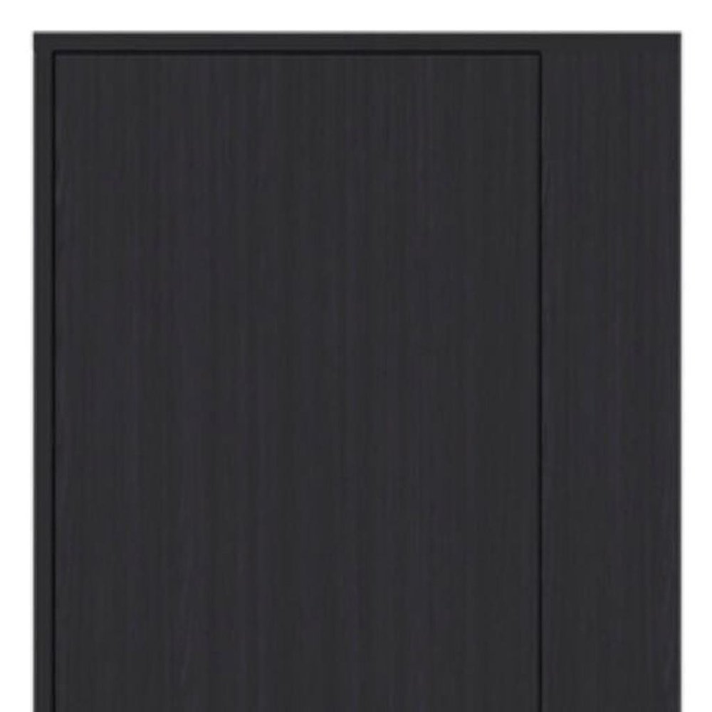 21" Black Wood Accent Chest — view 4