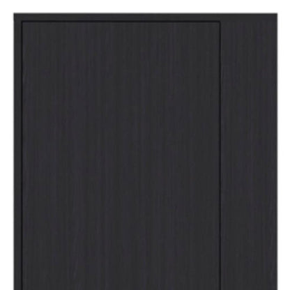 21" Black Wood Accent Chest
