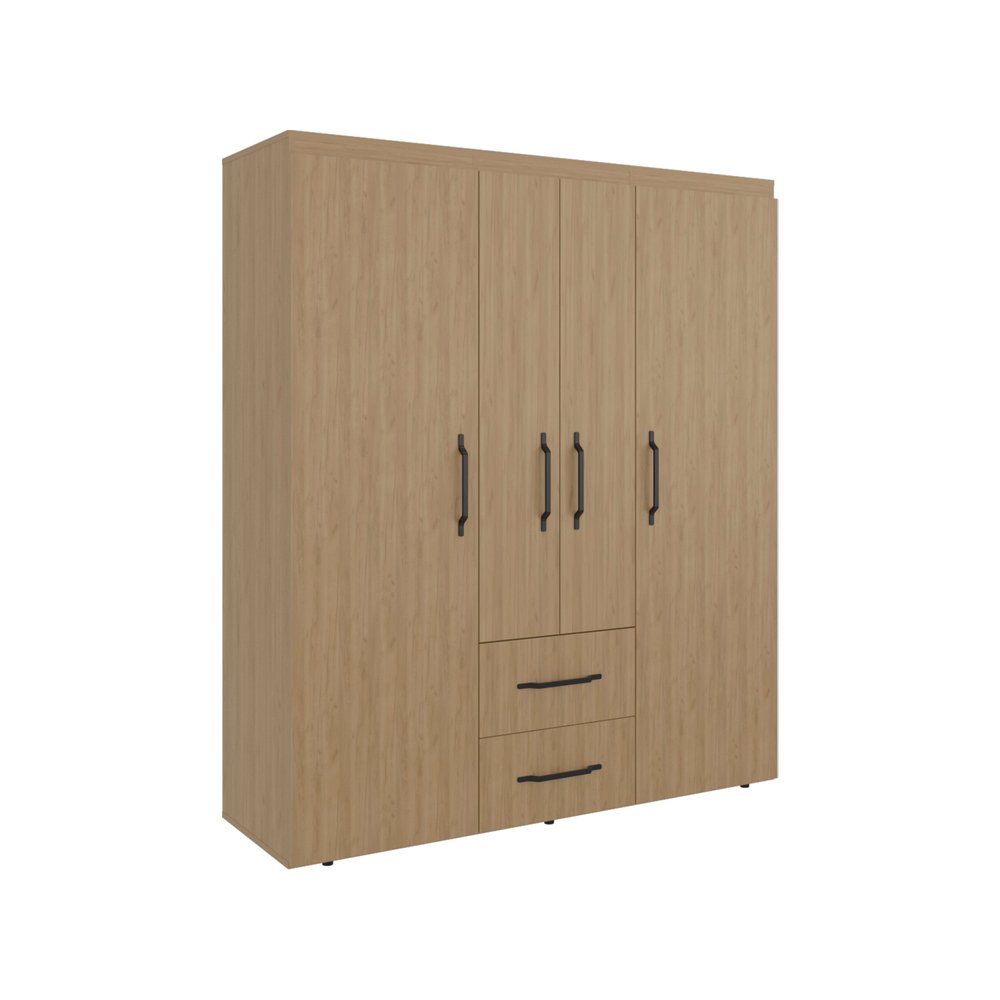 Two Piece Beige Bedroom Set — view 3