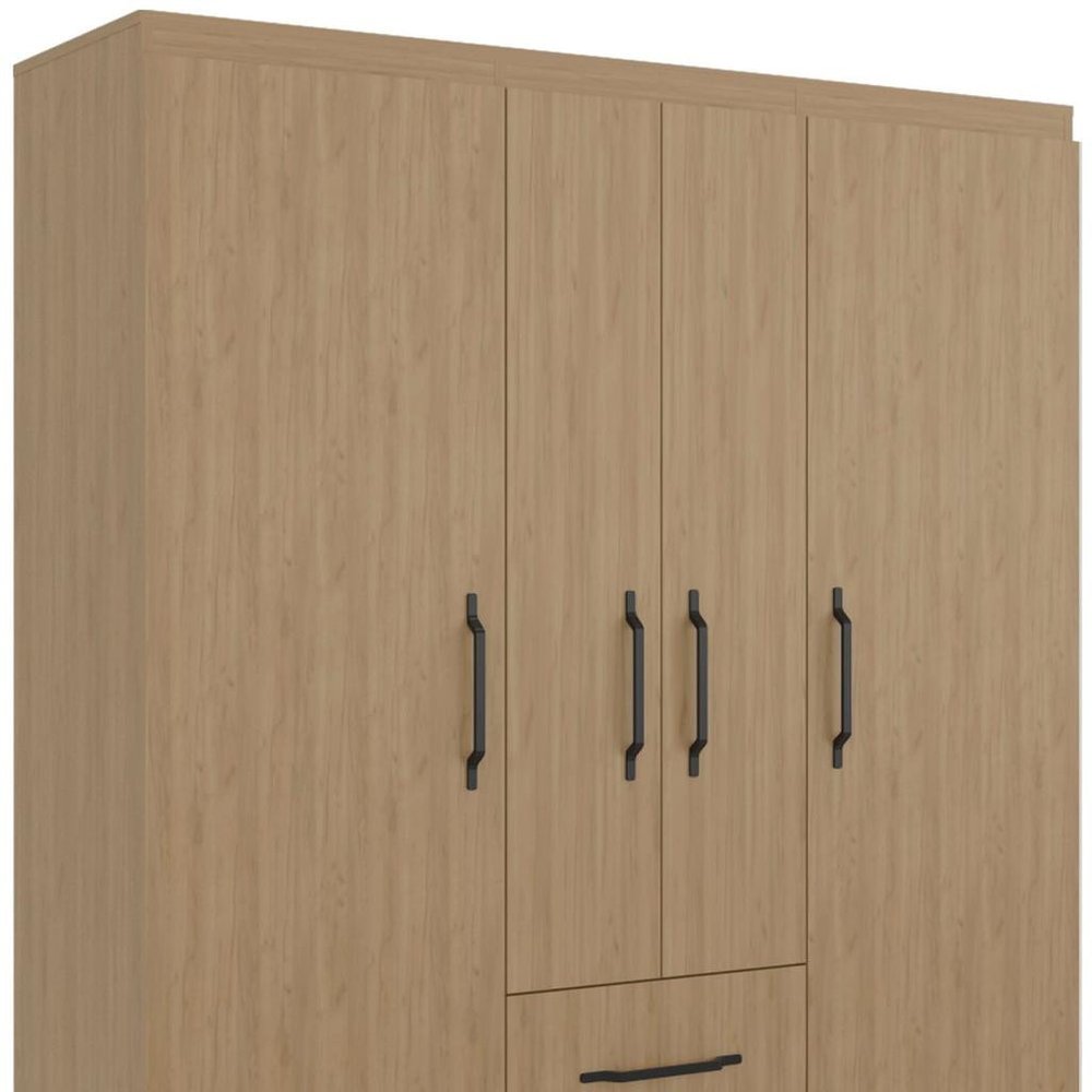 Two Piece Beige Bedroom Set — view 1