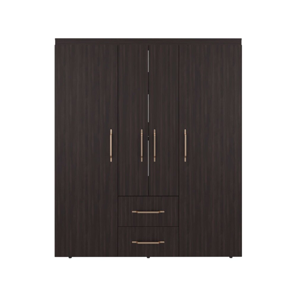 Two Piece Brown Bedroom Set — view 1