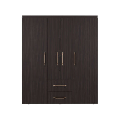 Two Piece Brown Bedroom Set