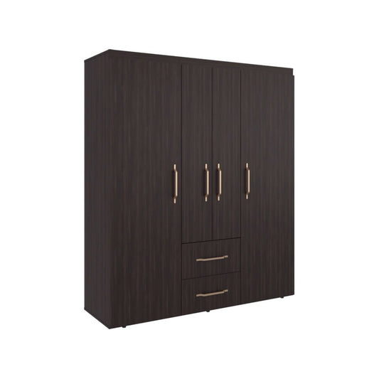 Two Piece Brown Bedroom Set