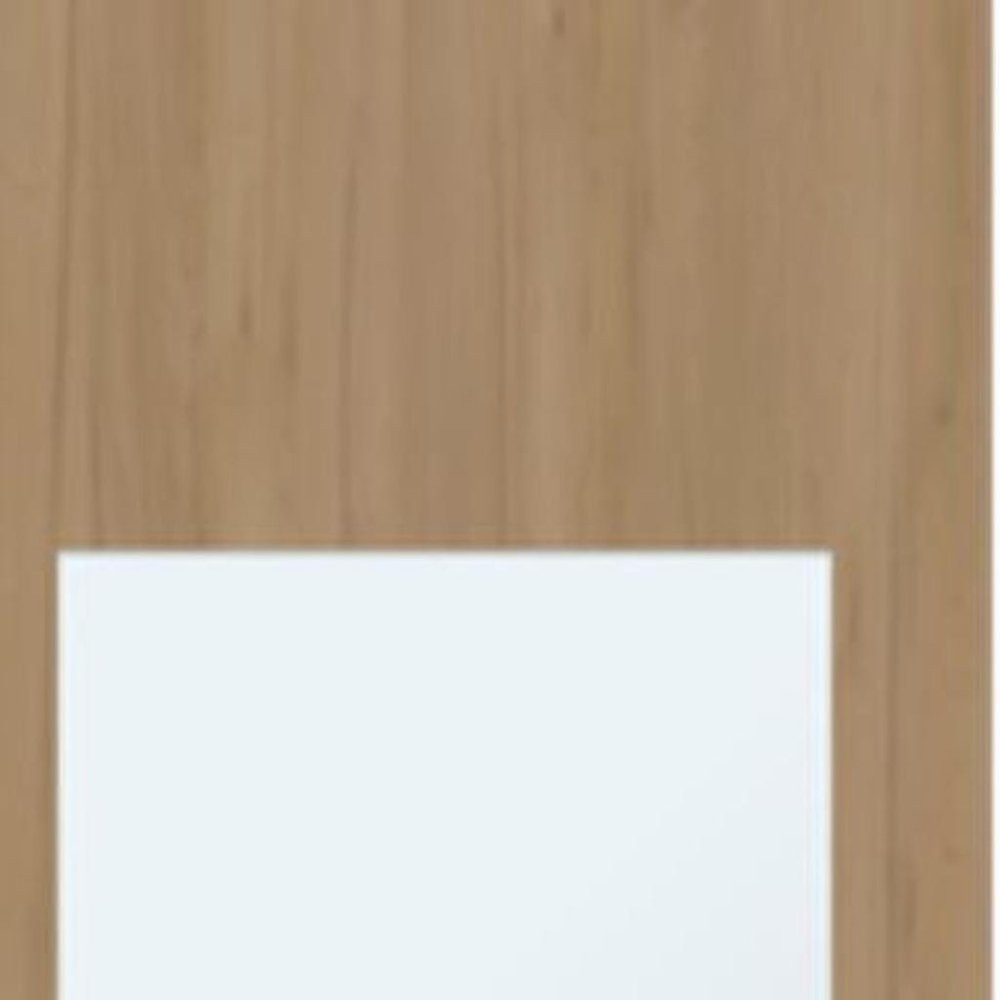 Two Piece Beige Bedroom Set With Mirror — view 3