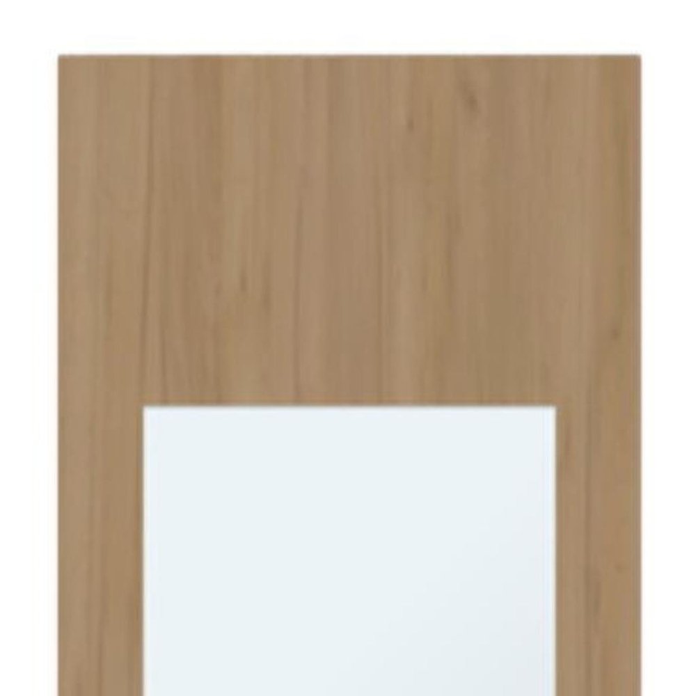Two Piece Beige Bedroom Set With Mirror — view 4