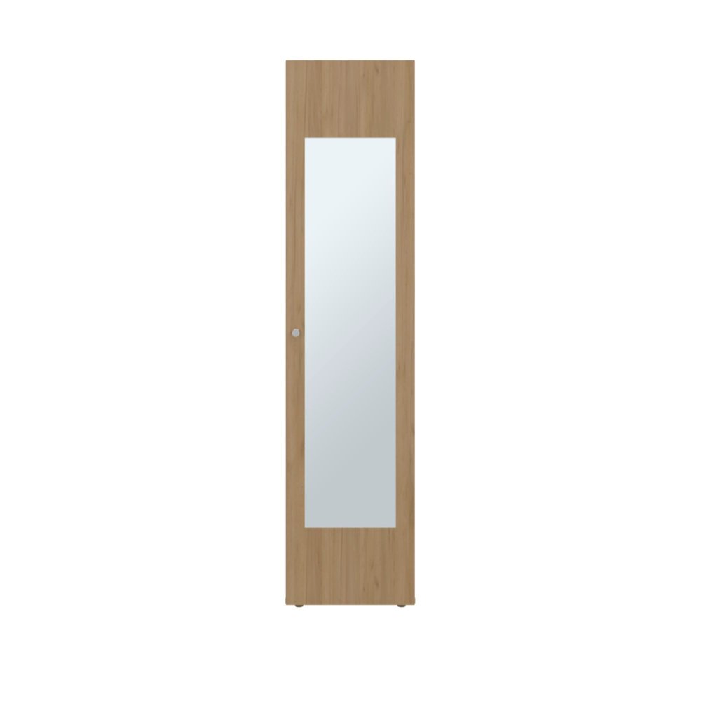 Two Piece Beige Bedroom Set With Mirror — view 2