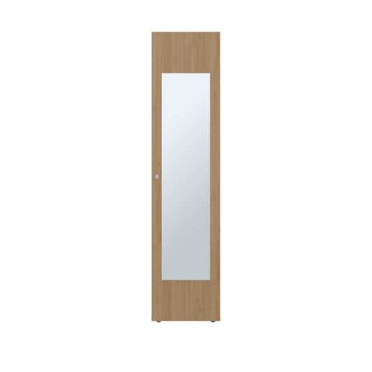 Two Piece Beige Bedroom Set With Mirror
