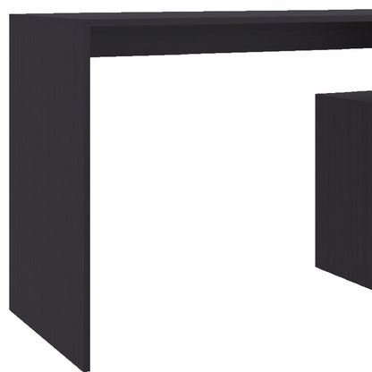 47" White Wood Pedestal Computer Desk HomeRoots