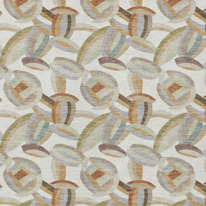 8' X 10' Ivory And Green Abstract Washable Indoor Outdoor Area Rug HomeRoots