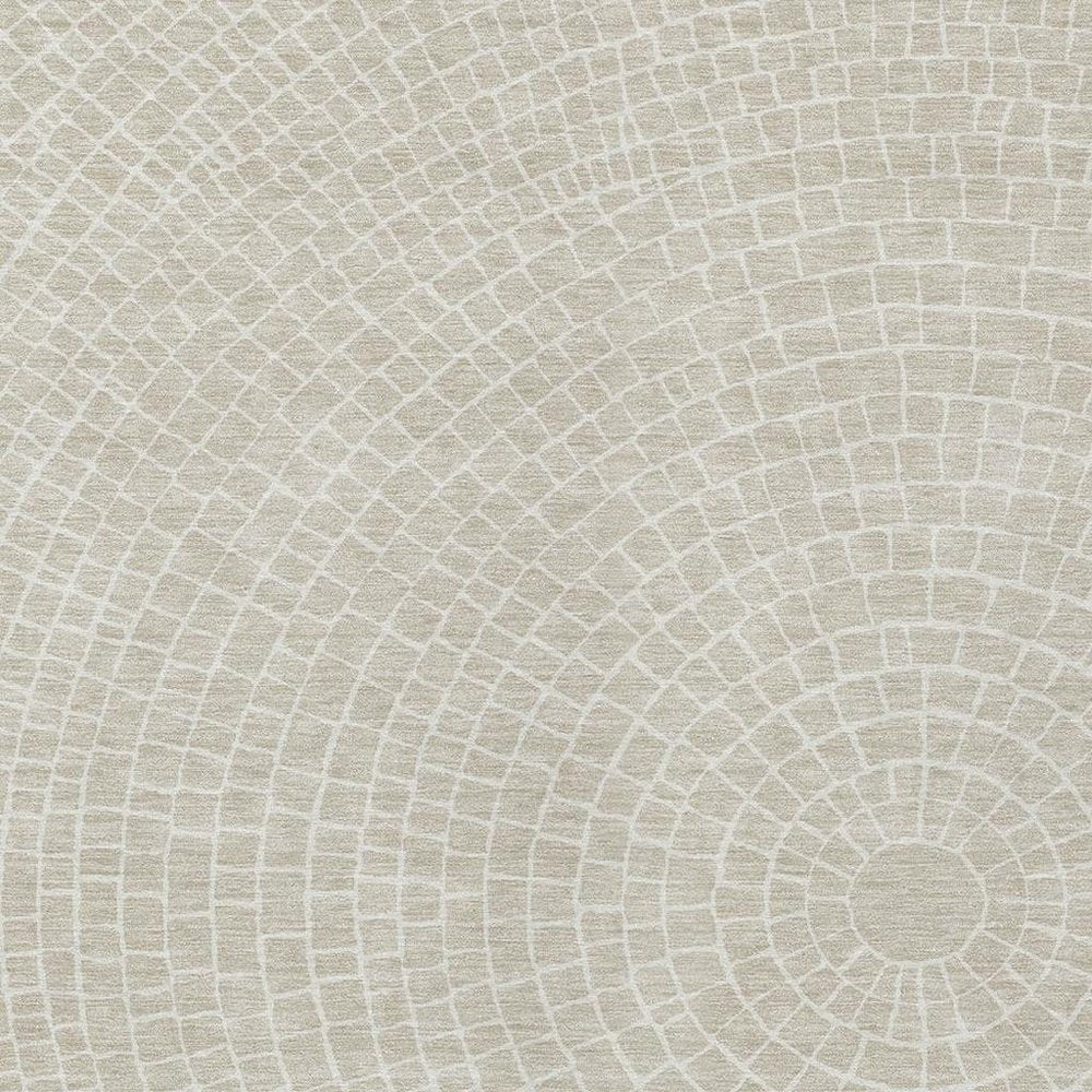 9' X 12' Beige And Ivory Geometric Washable Indoor Outdoor Area Rug HomeRoots