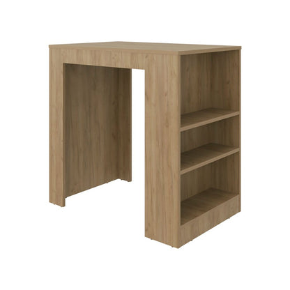 36" Beige Wood Kitchen Island HomeRoots