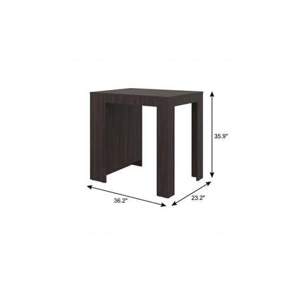 36" Brown Wood Kitchen Island HomeRoots