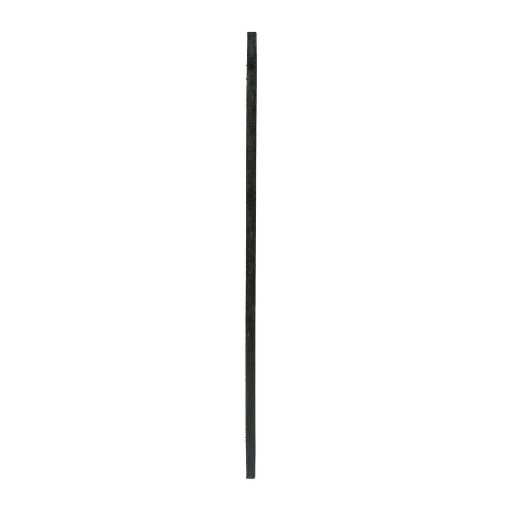 64" Black Solid Wood Leaning Framed Full Length Mirror HomeRoots