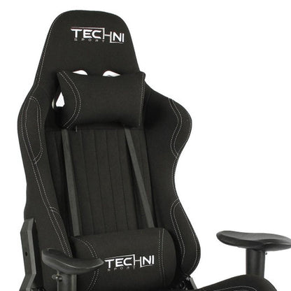 Black Swivel Rolling Gaming Chair