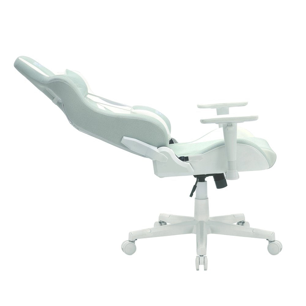 Blue And White Swivel Rolling Gaming Chair HomeRoots
