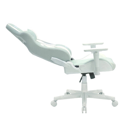 Blue And White Swivel Rolling Gaming Chair HomeRoots