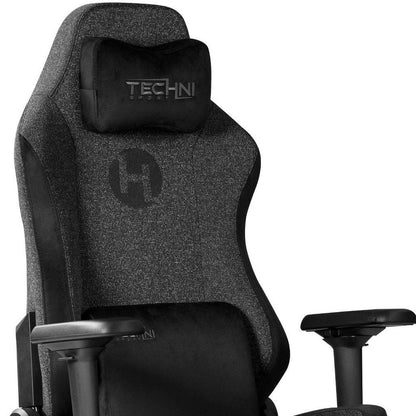 Black Swivel Rolling Gaming Chair HomeRoots