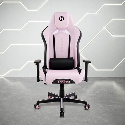 Black Swivel Rolling Gaming Chair HomeRoots