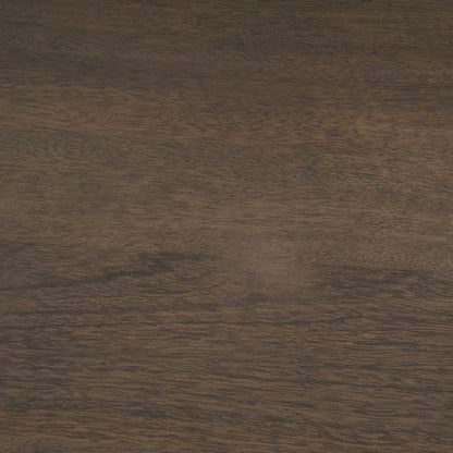 84" Dark Brown Solid Wood Dining Table HomeRoots