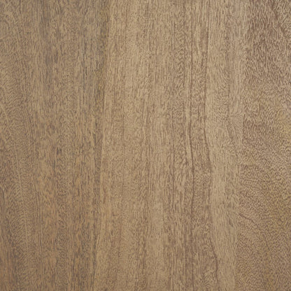 84" Light Brown Solid Wood Dining Table