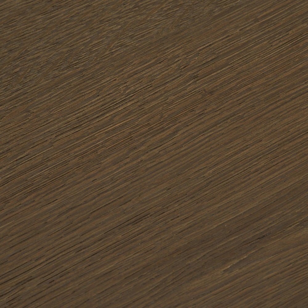 22" Brown Solid Wood Round Pedestal End Table