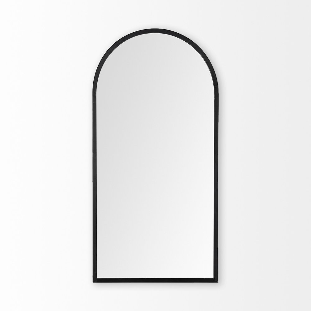 49" Gold Iron Arch Framed Accent Mirror — view 2