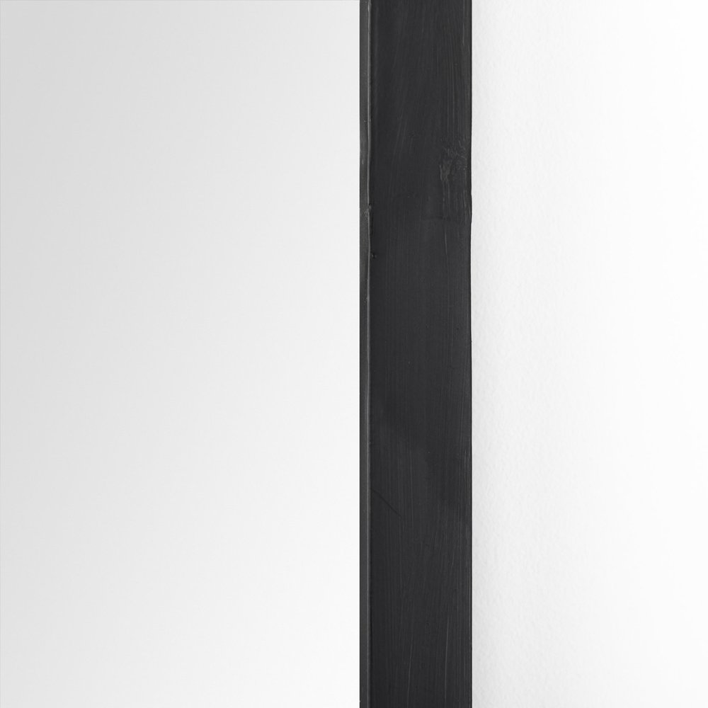 49" Black Iron Arch Framed Accent Mirror — view 3