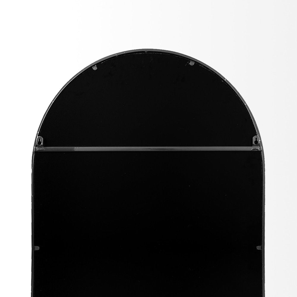 49" Gold Iron Arch Framed Accent Mirror