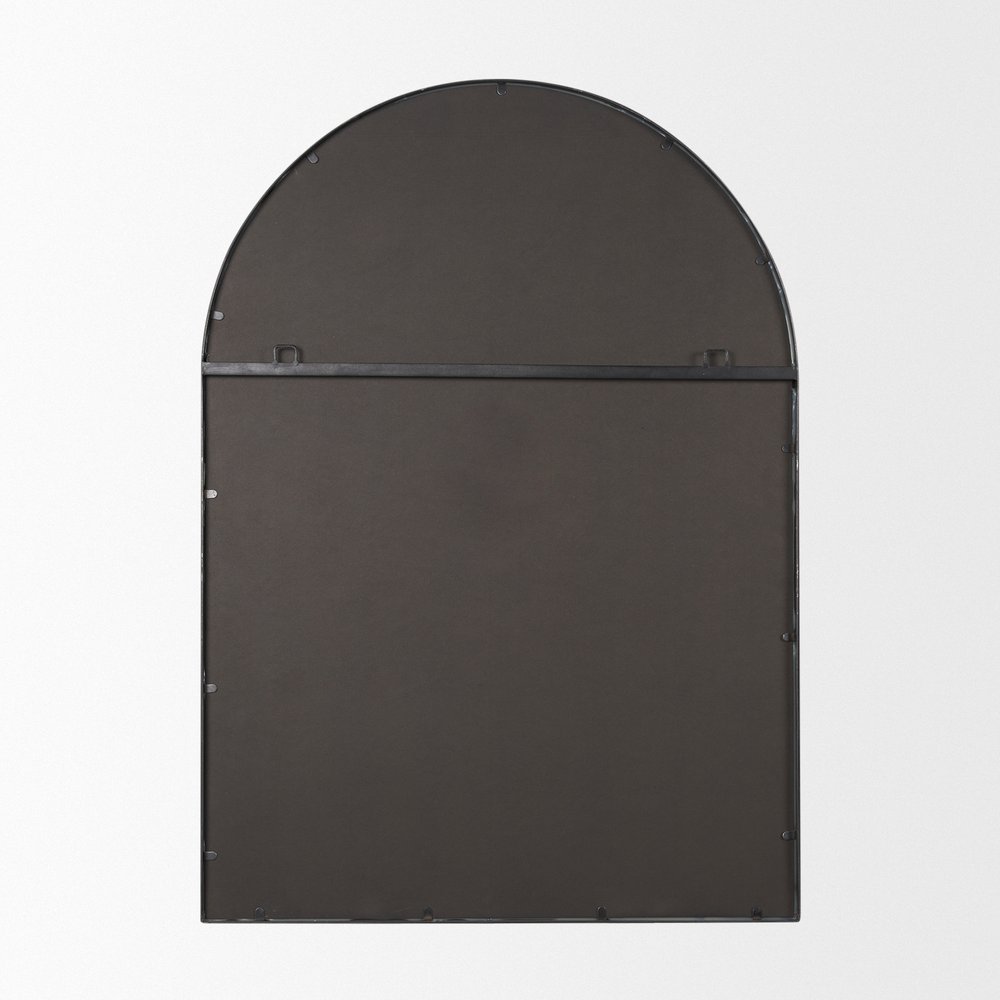 48" Gold Metal Double Arch Framed Accent Mirror — view 14