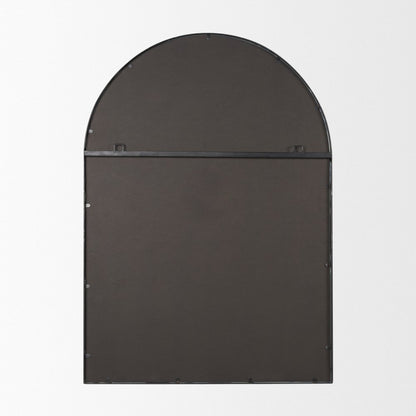 48" Gold Metal Double Arch Framed Accent Mirror