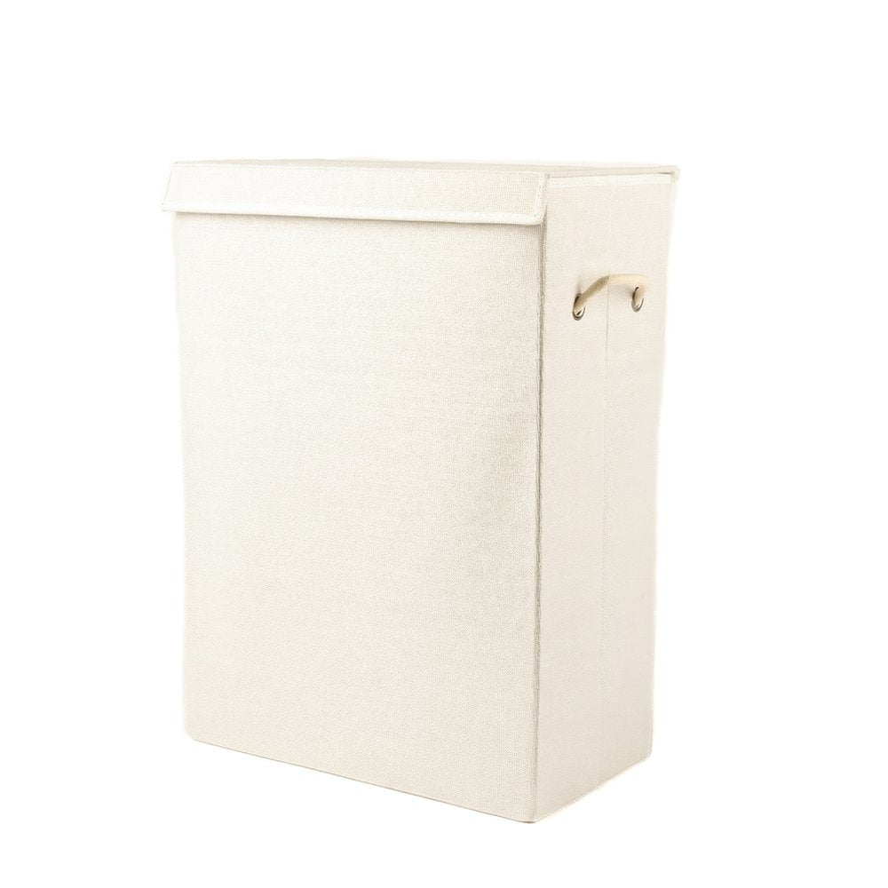 9" Off White Wicker Single Door Linen Cabinet HomeRoots