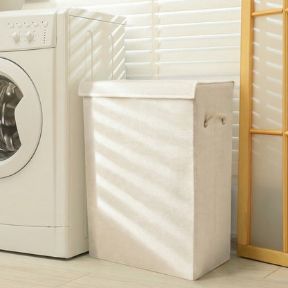 9" Off White Wicker Single Door Linen Cabinet HomeRoots
